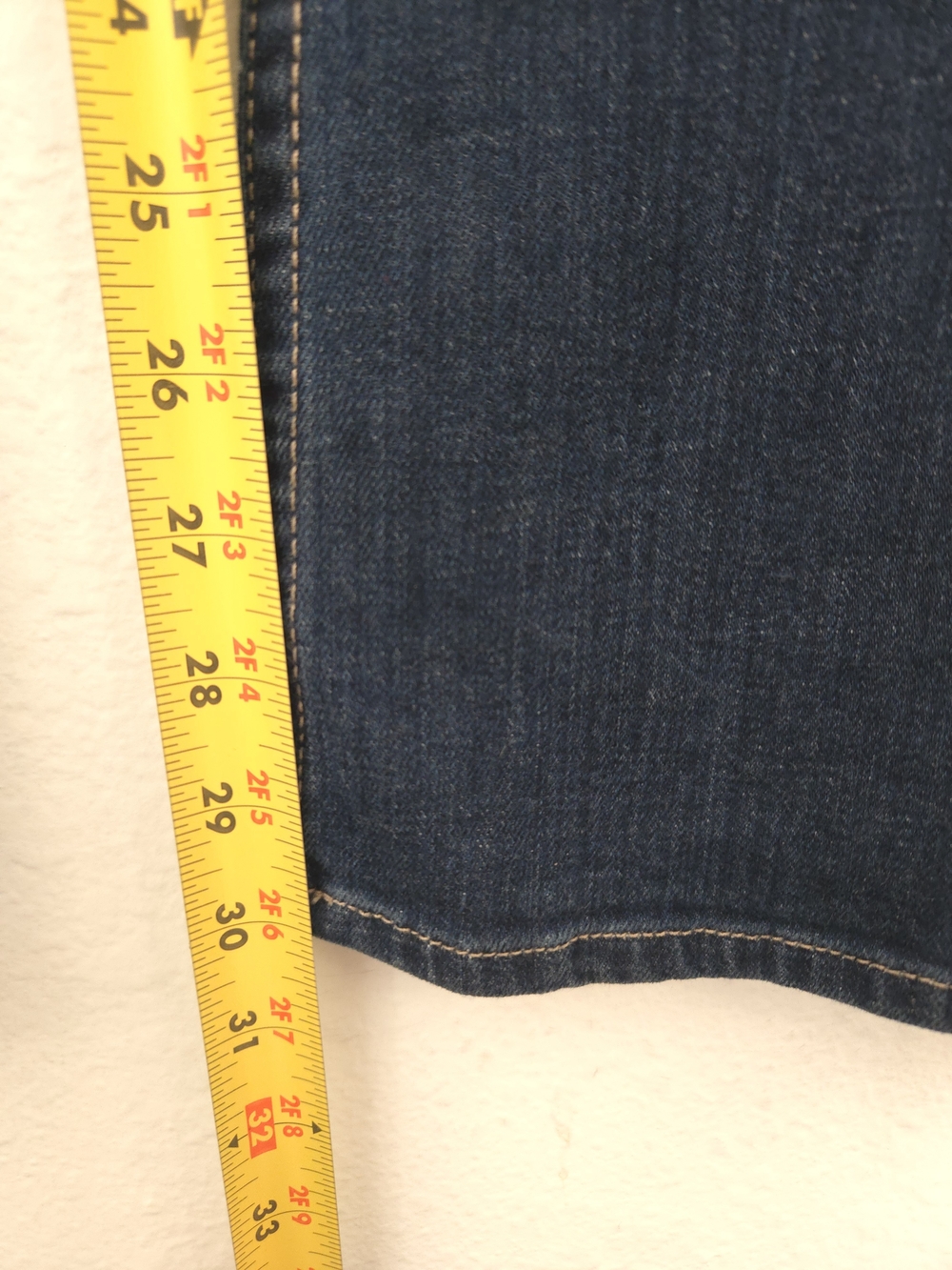 Hudson Jeans Made In USA Flap Pocket Dark Flare Stretch Jeans Size 29 - Picture 9 of 10